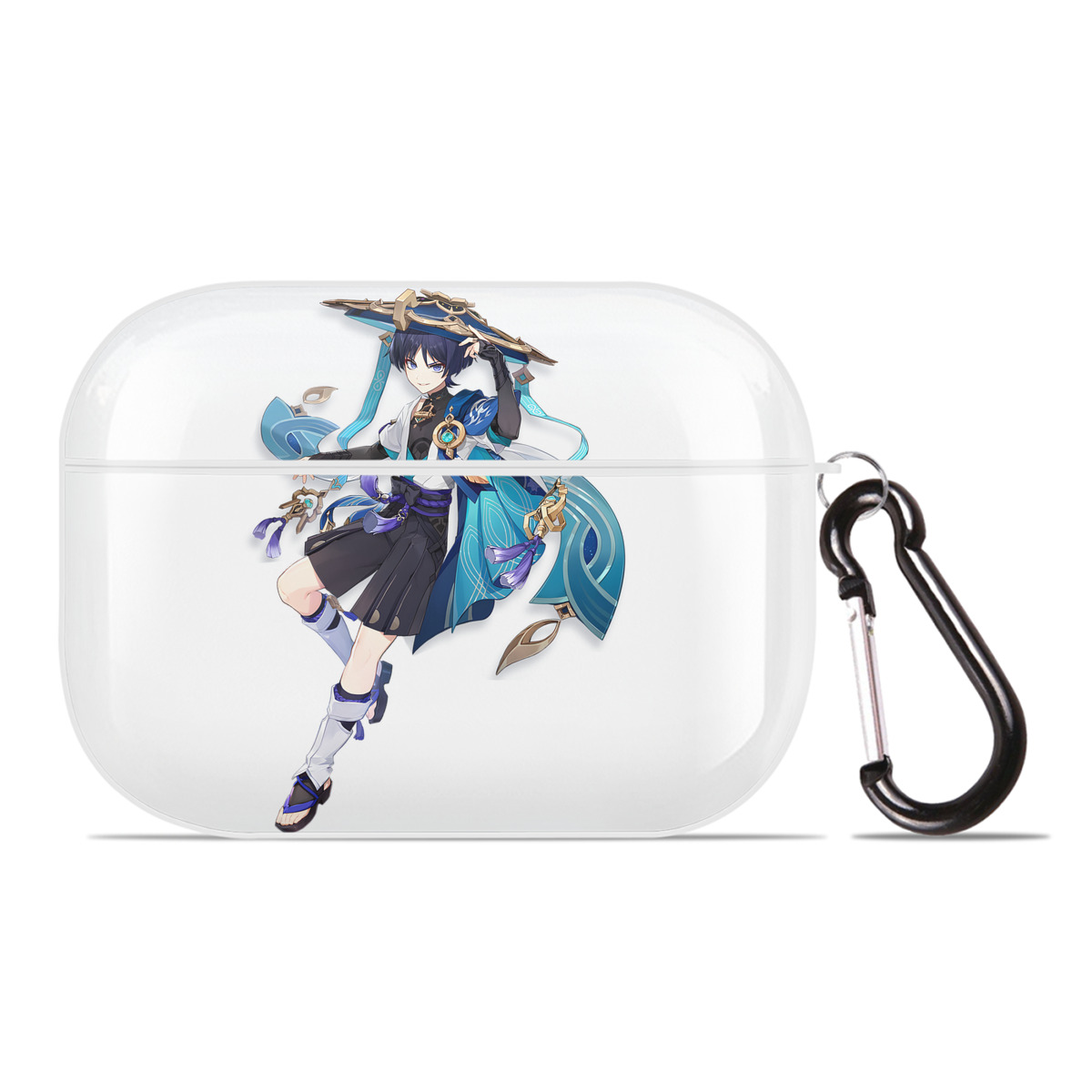 げんし神 さんペい genshin Sanpei 【AirPods Pro用】ハードシェル保護ケース 耐衝撃・防指紋・カラビナ付き商品仕様