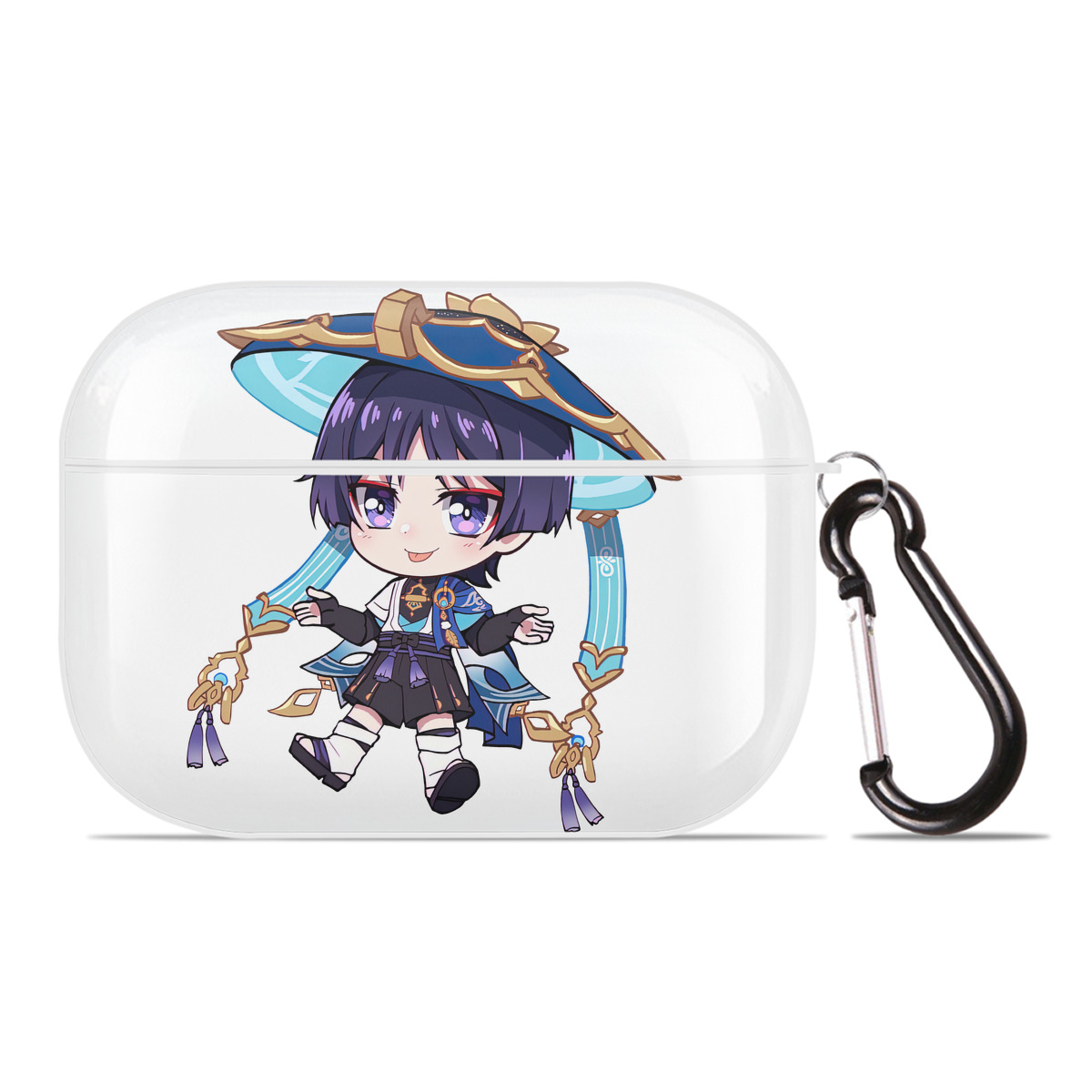 げんし神 さんペい genshin Sanpei 【AirPods Pro用】ハードシェル保護ケース 耐衝撃・防指紋・カラビナ付き商品仕様