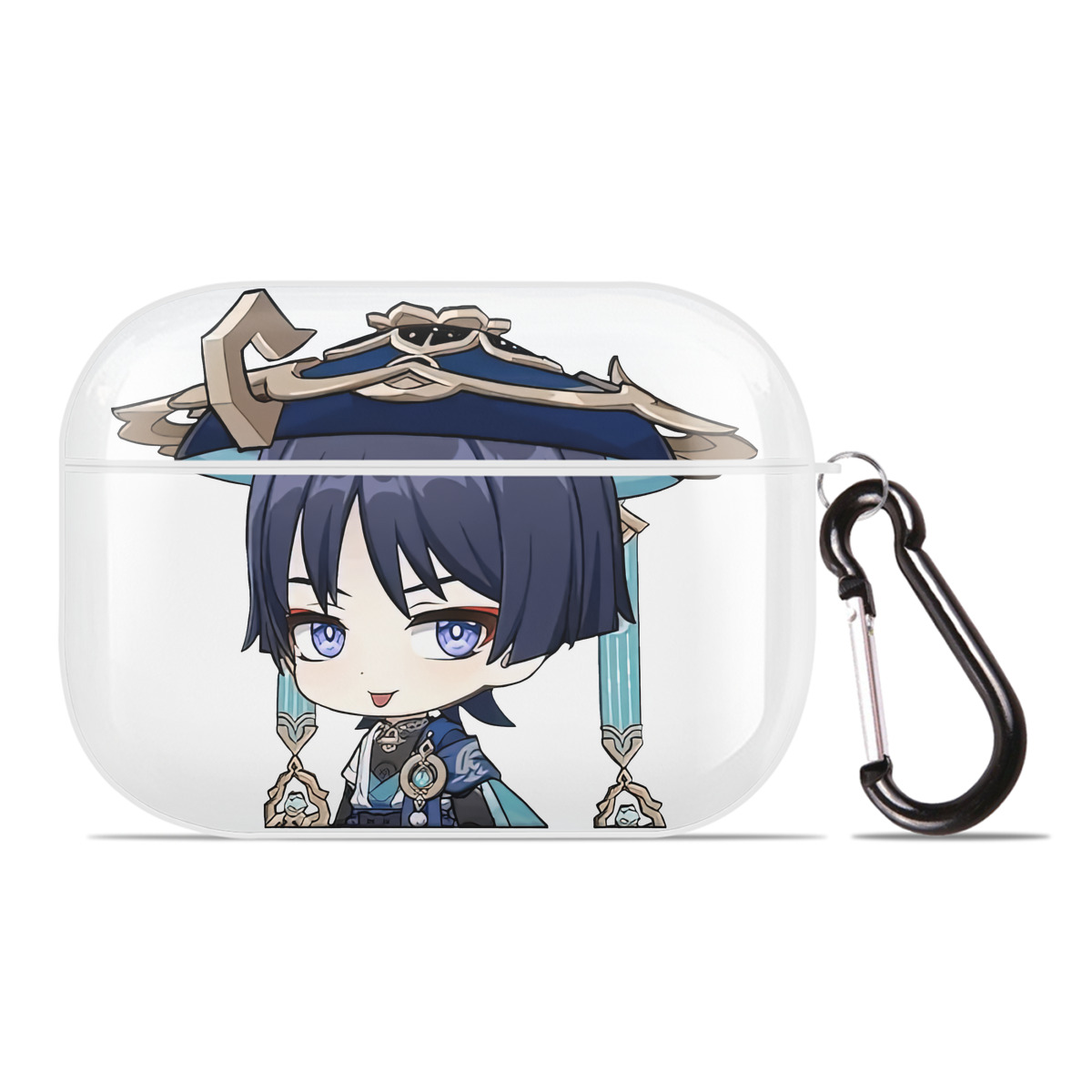 げんし神 さんペい genshin Sanpei 【AirPods Pro用】ハードシェル保護ケース 耐衝撃・防指紋・カラビナ付き商品仕様