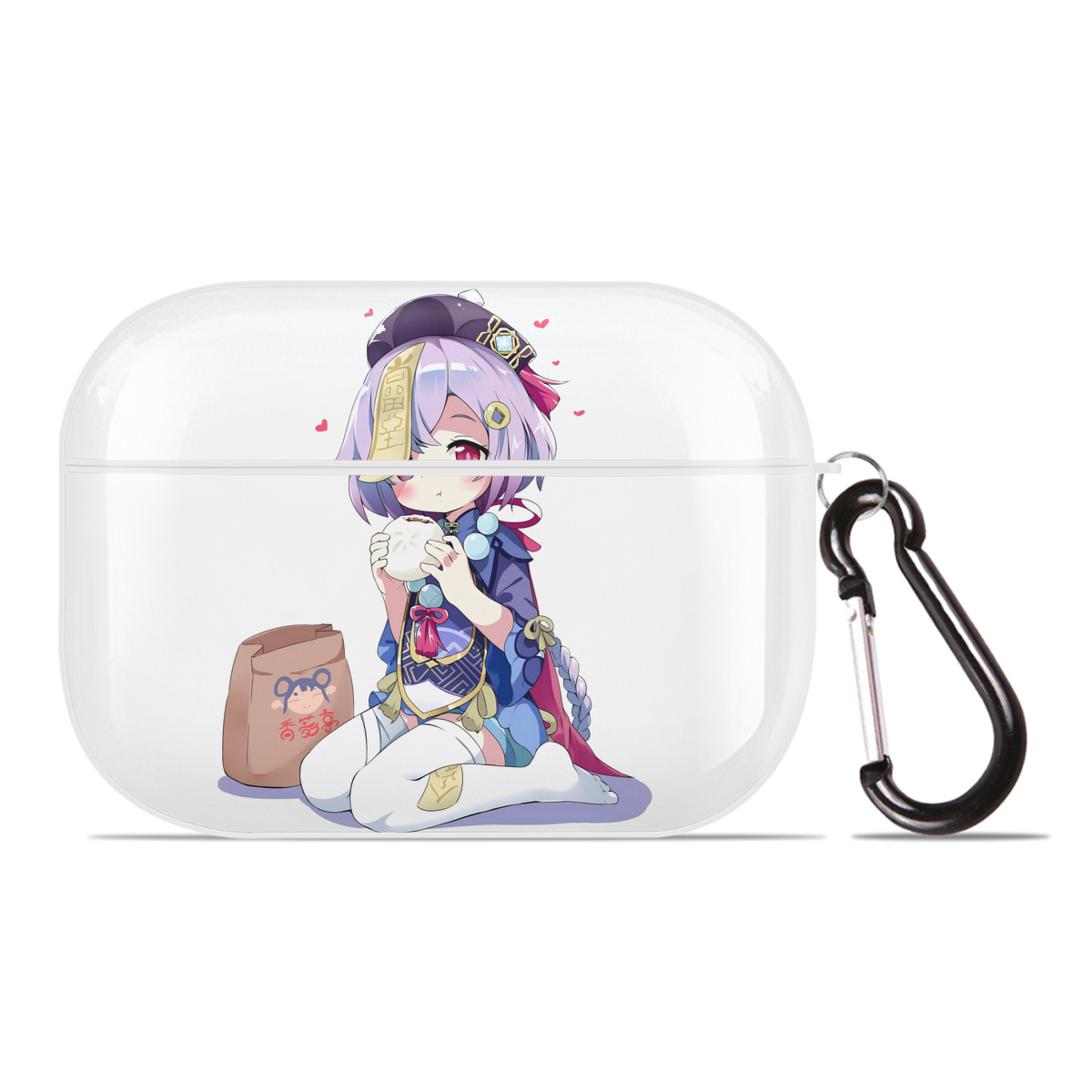 げんし神 七七 なな  genshin Nana 【AirPods Pro用】ハードシェル保護ケース 耐衝撃・防指紋・カラビナ付き商品仕様