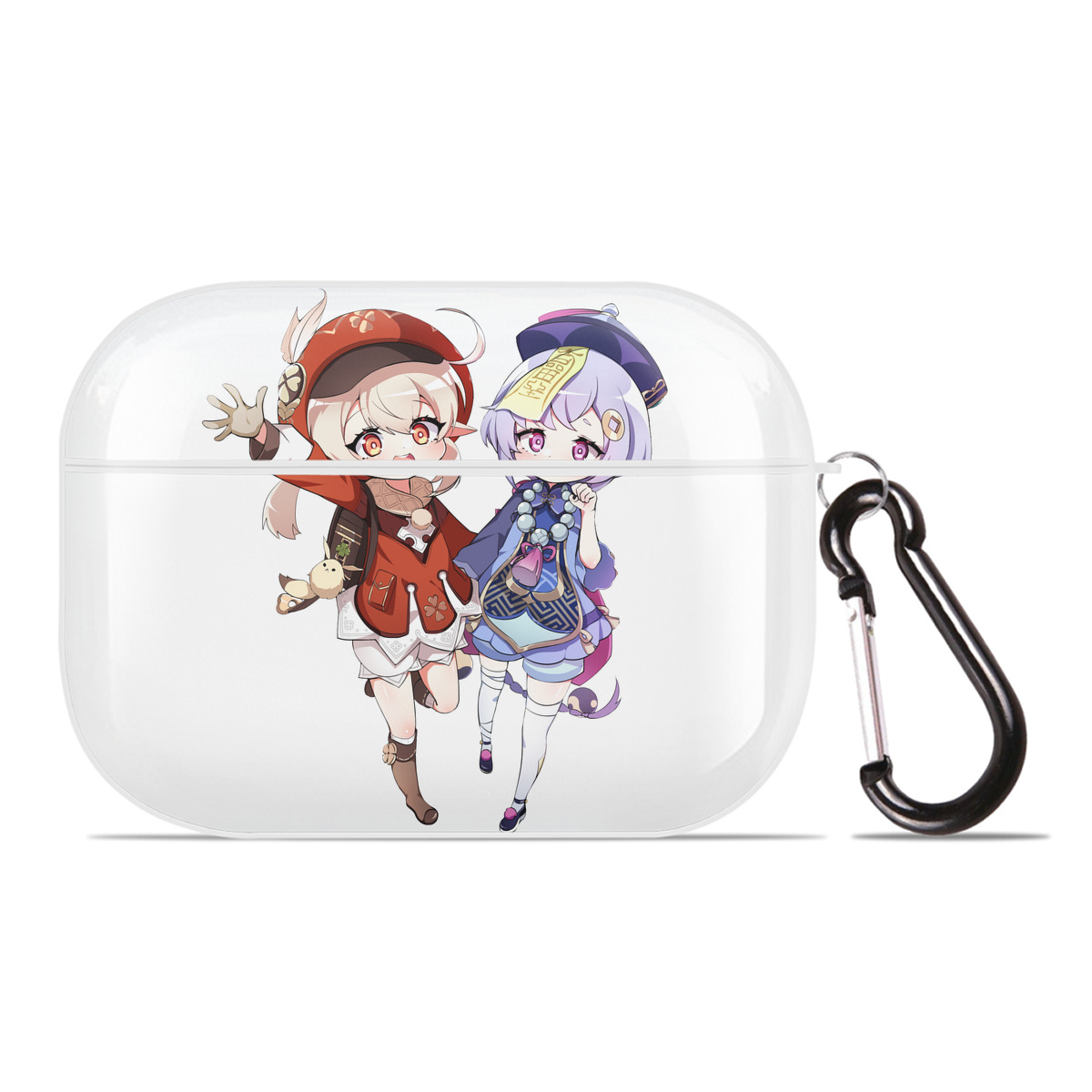 げんし神 七七 なな  genshin Nana 【AirPods Pro用】ハードシェル保護ケース 耐衝撃・防指紋・カラビナ付き商品仕様