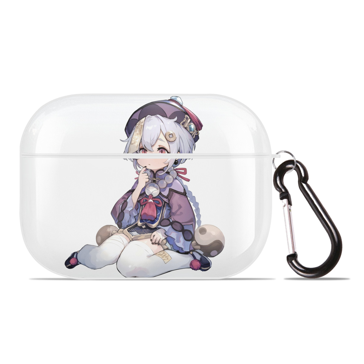 げんし神 七七 なな  genshin Nana 【AirPods Pro用】ハードシェル保護ケース 耐衝撃・防指紋・カラビナ付き商品仕様