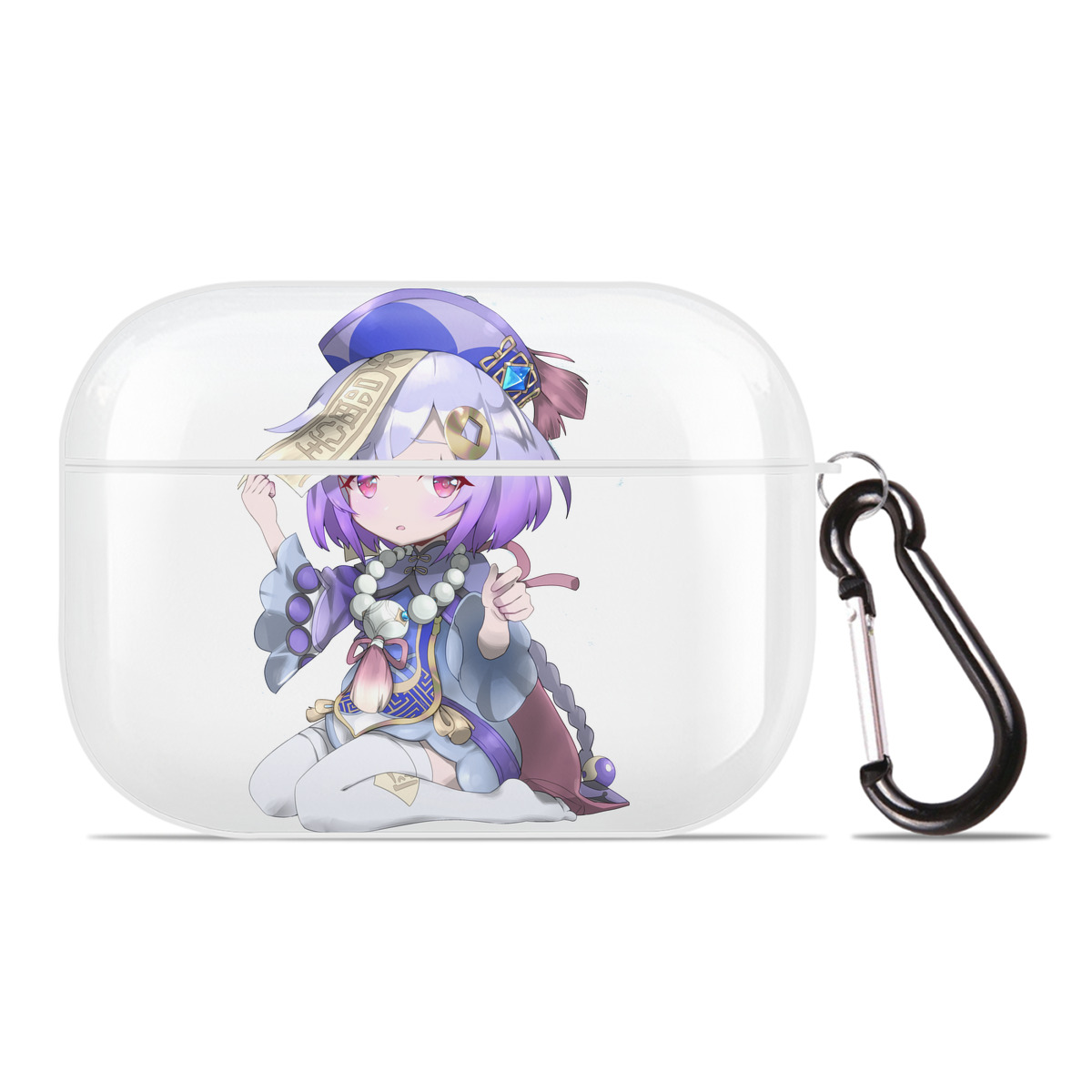 げんし神 七七 なな  genshin Nana 【AirPods Pro用】ハードシェル保護ケース 耐衝撃・防指紋・カラビナ付き商品仕様