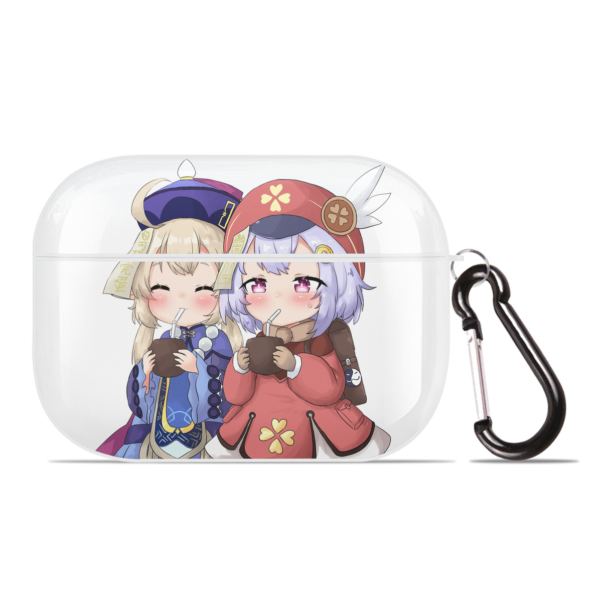 げんし神 七七 なな  genshin Nana 【AirPods Pro用】ハードシェル保護ケース 耐衝撃・防指紋・カラビナ付き商品仕様