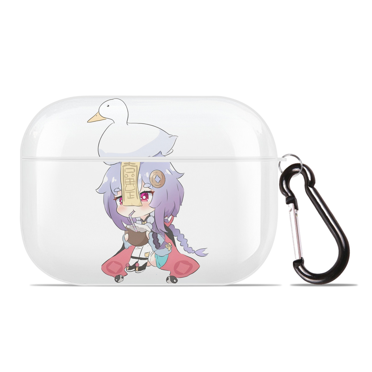 げんし神 七七 なな  genshin Nana 【AirPods Pro用】ハードシェル保護ケース 耐衝撃・防指紋・カラビナ付き商品仕様