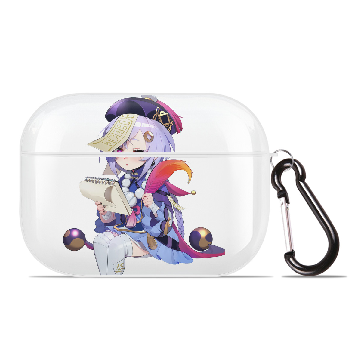 げんし神 七七 なな  genshin Nana 【AirPods Pro用】ハードシェル保護ケース 耐衝撃・防指紋・カラビナ付き商品仕様