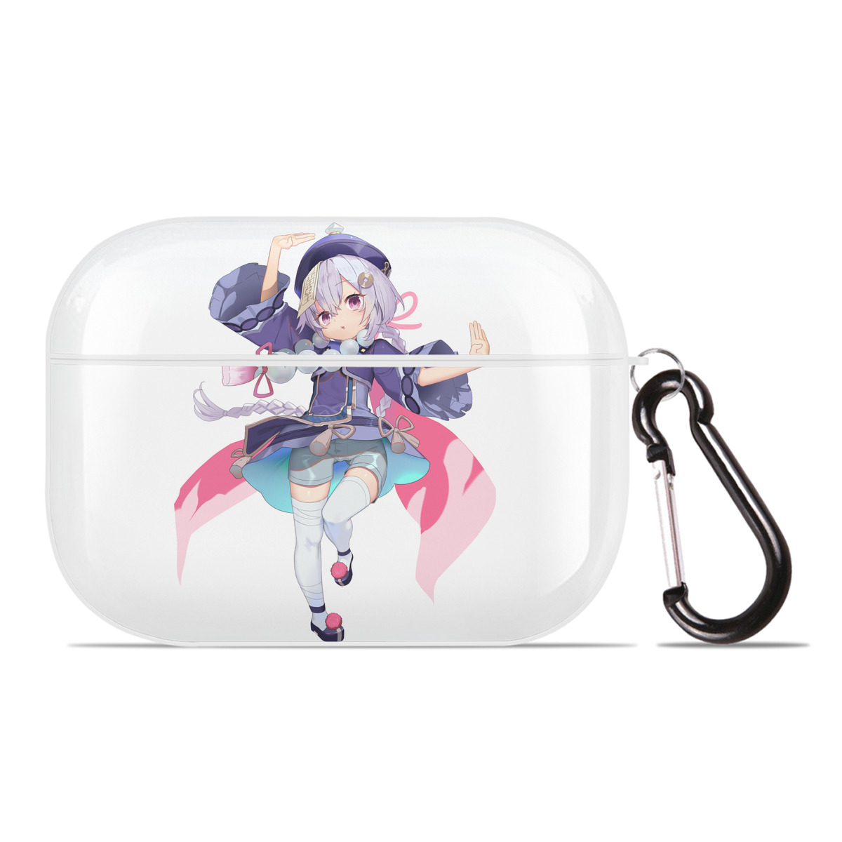 げんし神 七七 なな  genshin Nana 【AirPods Pro用】ハードシェル保護ケース 耐衝撃・防指紋・カラビナ付き商品仕様