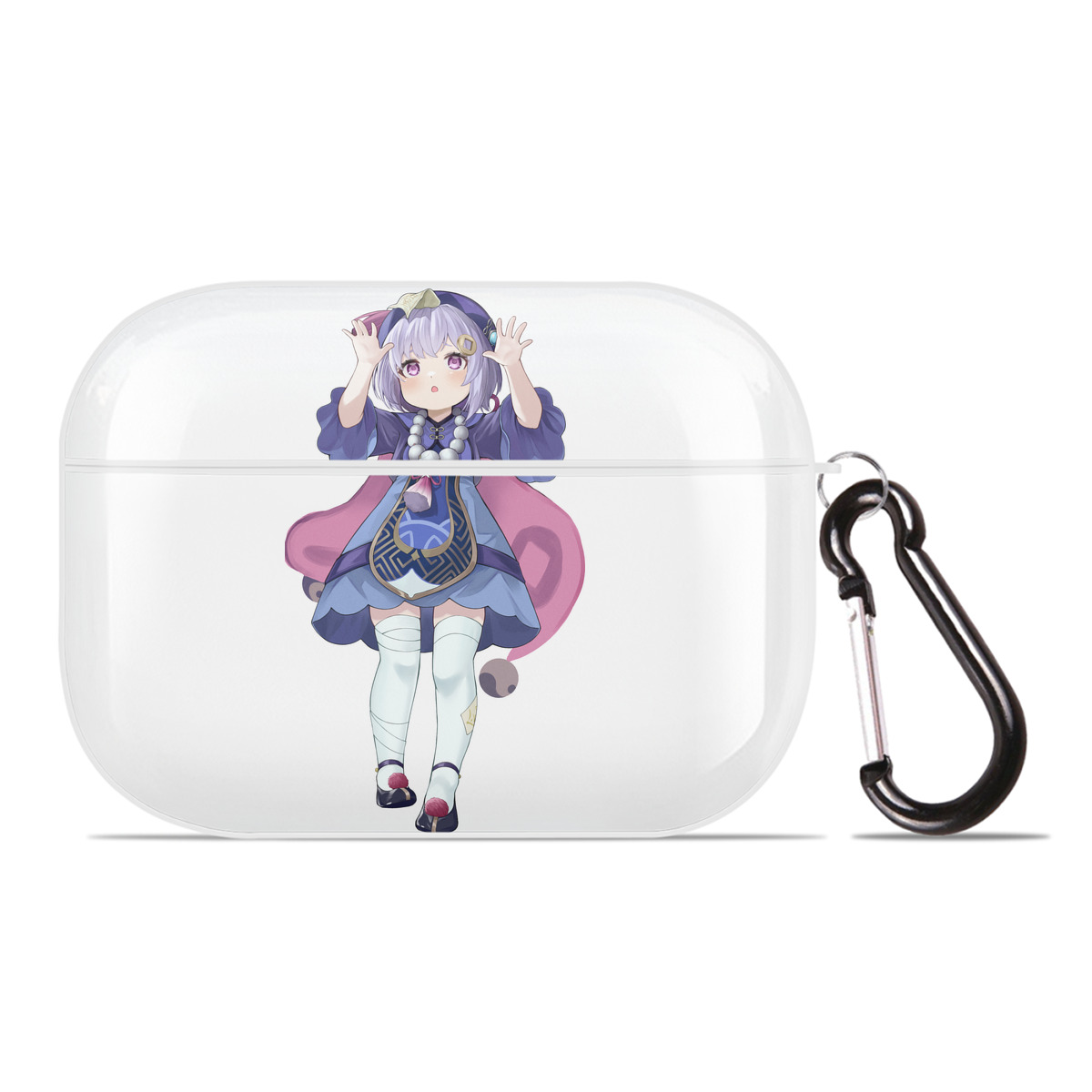 げんし神 七七 なな  genshin Nana 【AirPods Pro用】ハードシェル保護ケース 耐衝撃・防指紋・カラビナ付き商品仕様