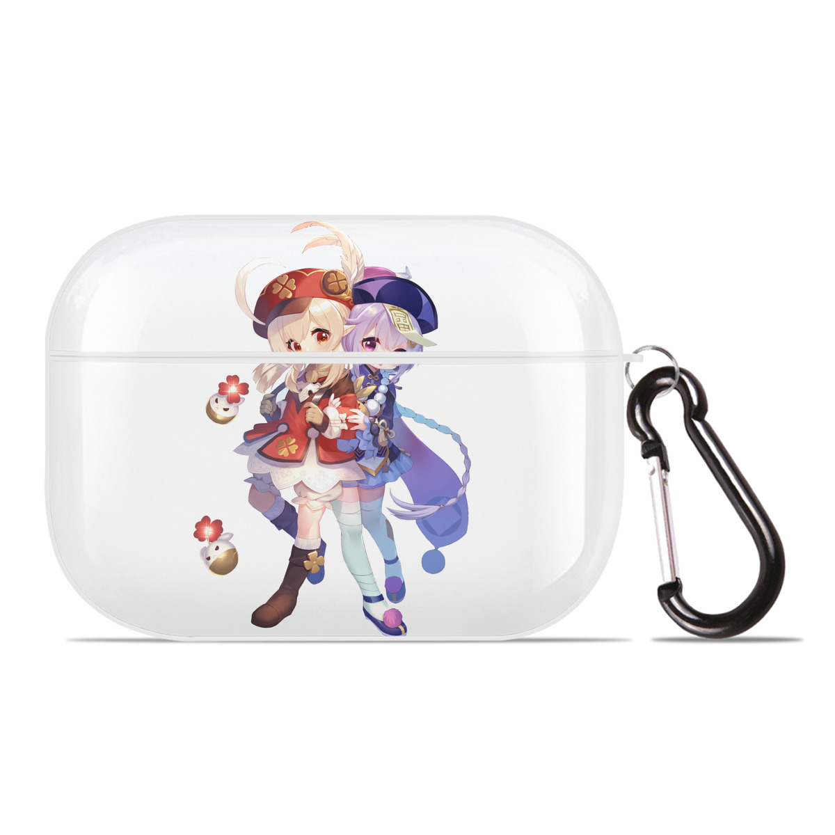 げんし神 七七 なな  genshin Nana 【AirPods Pro用】ハードシェル保護ケース 耐衝撃・防指紋・カラビナ付き商品仕様