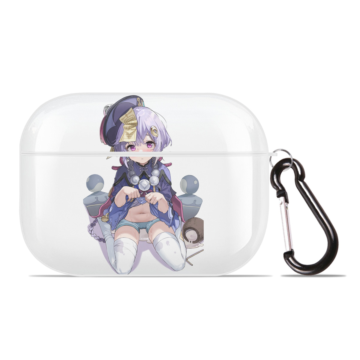 げんし神 七七 なな  genshin Nana 【AirPods Pro用】ハードシェル保護ケース 耐衝撃・防指紋・カラビナ付き商品仕様