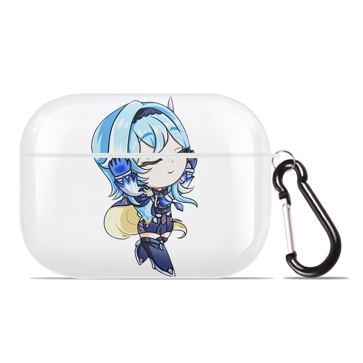 げんし神 优菈 ゆうら genshin Yūra 【AirPods Pro用】ハードシェル保護ケース 耐衝撃・防指紋・カラビナ付き商品仕様