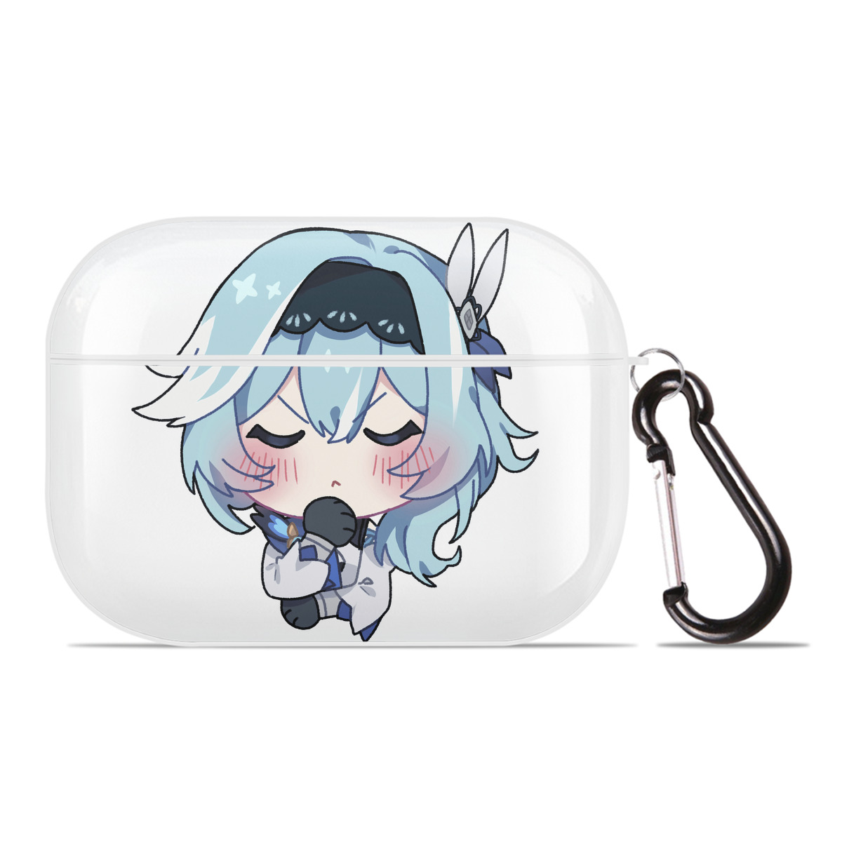 げんし神 优菈 ゆうら genshin Yūra 【AirPods Pro用】ハードシェル保護ケース 耐衝撃・防指紋・カラビナ付き商品仕様