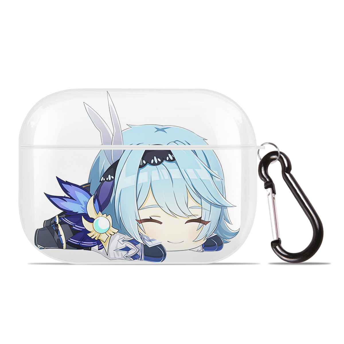 げんし神 优菈 ゆうら genshin Yūra 【AirPods Pro用】ハードシェル保護ケース 耐衝撃・防指紋・カラビナ付き商品仕様
