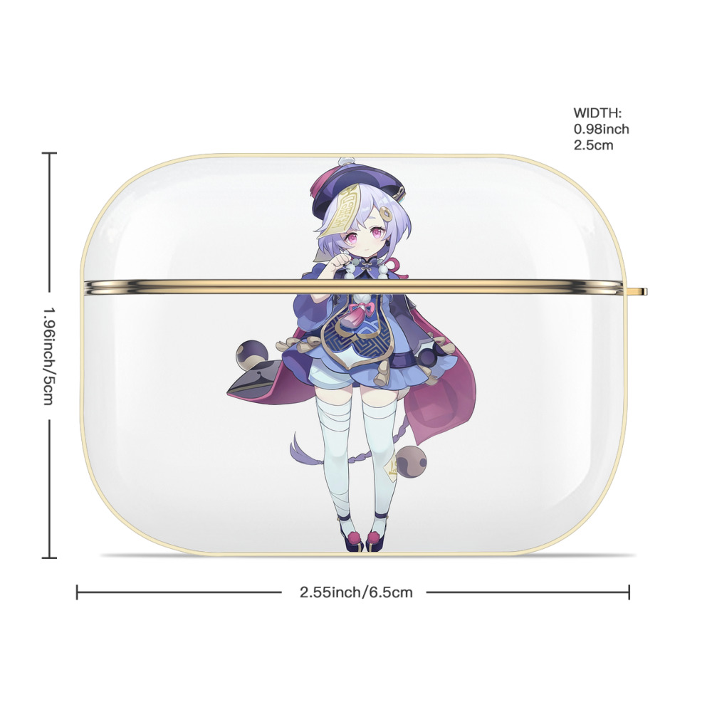 げんし神 七七 なな  genshin Nana 【AirPods Pro用】ハードシェル保護ケース｜耐衝撃・防指紋・カラビナ付き商品仕様
