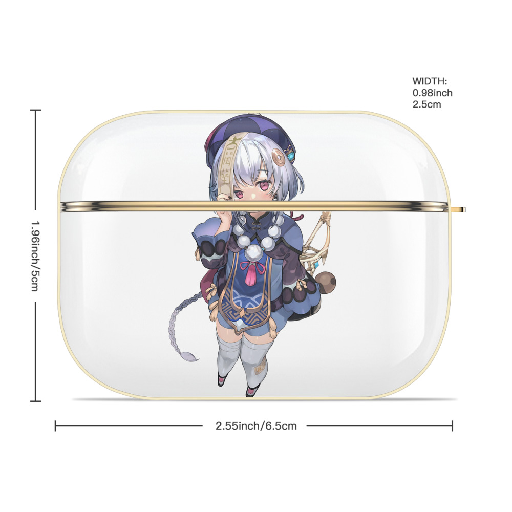 げんし神 七七 なな  genshin Nana 【AirPods Pro用】ハードシェル保護ケース｜耐衝撃・防指紋・カラビナ付き商品仕様