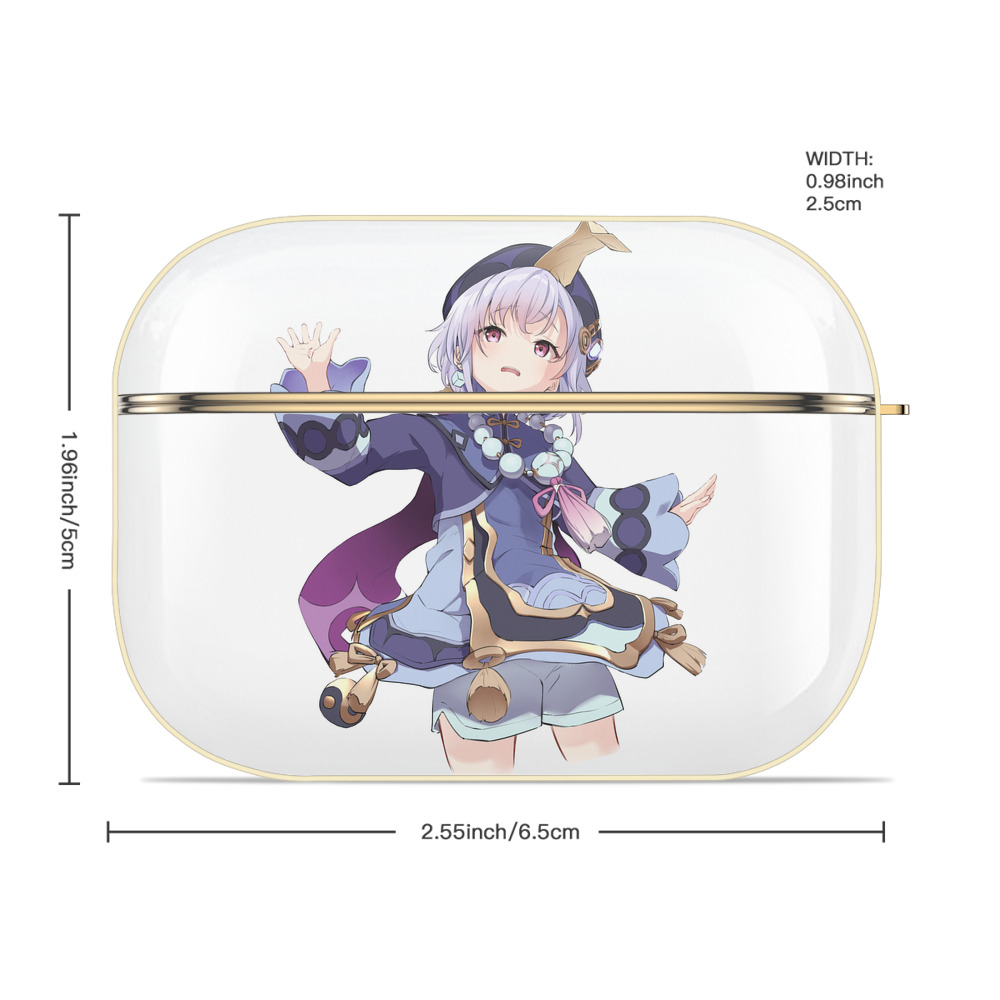 げんし神 七七 なな  genshin Nana 【AirPods Pro用】ハードシェル保護ケース｜耐衝撃・防指紋・カラビナ付き商品仕様