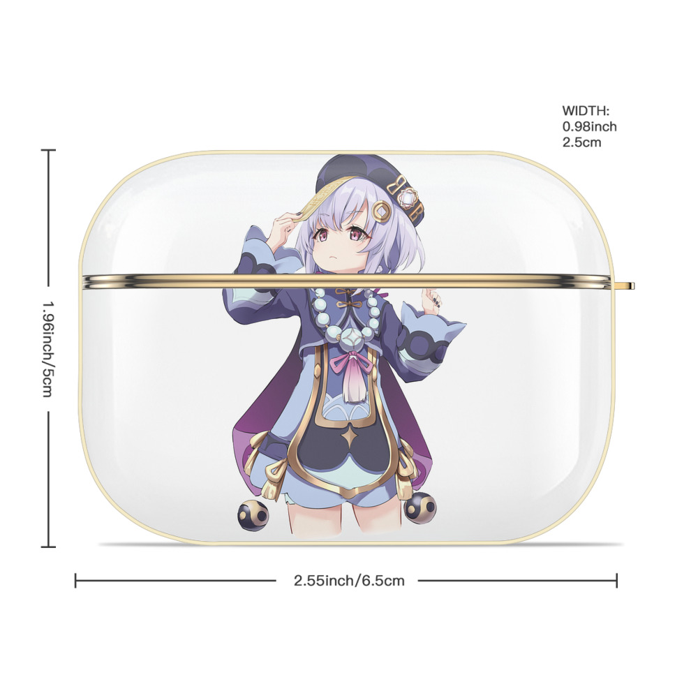 げんし神 七七 なな  genshin Nana 【AirPods Pro用】ハードシェル保護ケース｜耐衝撃・防指紋・カラビナ付き商品仕様
