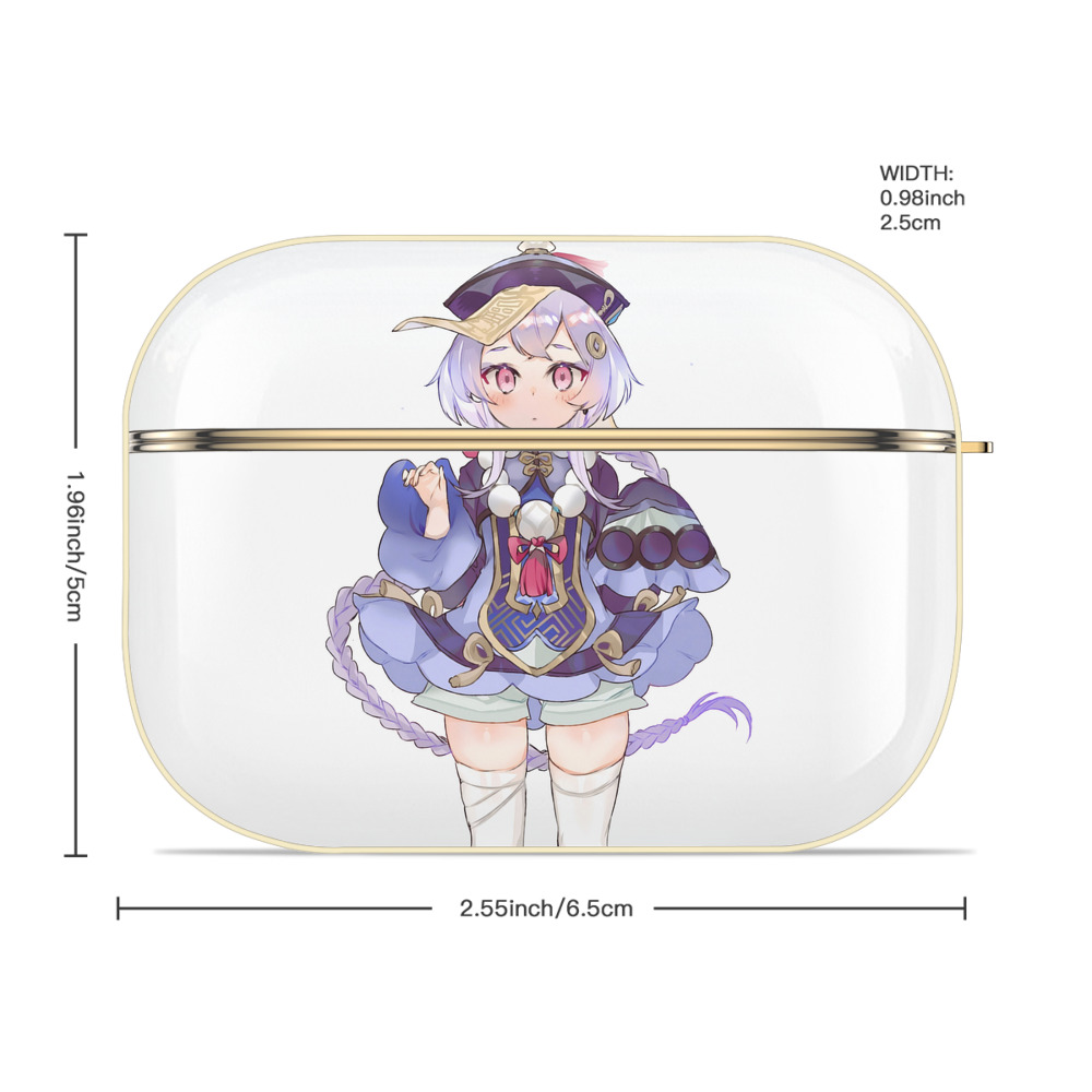 げんし神 七七 なな  genshin Nana 【AirPods Pro用】ハードシェル保護ケース｜耐衝撃・防指紋・カラビナ付き商品仕様