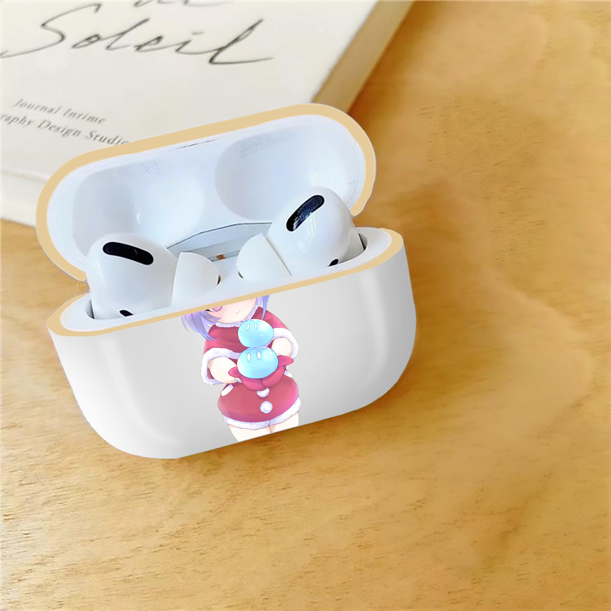 げんし神 七七 なな  genshin Nana 【AirPods Pro用】ハードシェル保護ケース｜耐衝撃・防指紋・カラビナ付き商品仕様