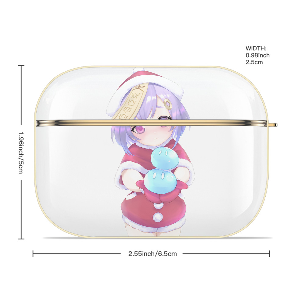 げんし神 七七 なな  genshin Nana 【AirPods Pro用】ハードシェル保護ケース｜耐衝撃・防指紋・カラビナ付き商品仕様