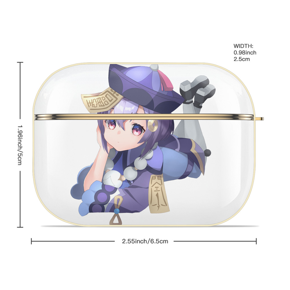 げんし神 七七 なな  genshin Nana 【AirPods Pro用】ハードシェル保護ケース｜耐衝撃・防指紋・カラビナ付き商品仕様