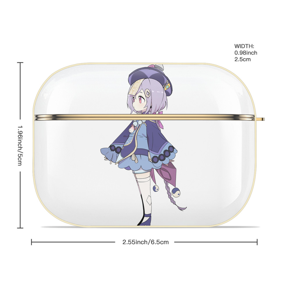 げんし神 七七 なな  genshin Nana 【AirPods Pro用】ハードシェル保護ケース｜耐衝撃・防指紋・カラビナ付き商品仕様