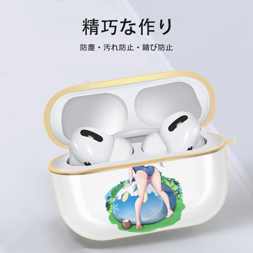 げんし神 七七 なな  genshin Nana 【AirPods Pro用】ハードシェル保護ケース｜耐衝撃・防指紋・カラビナ付き商品仕様