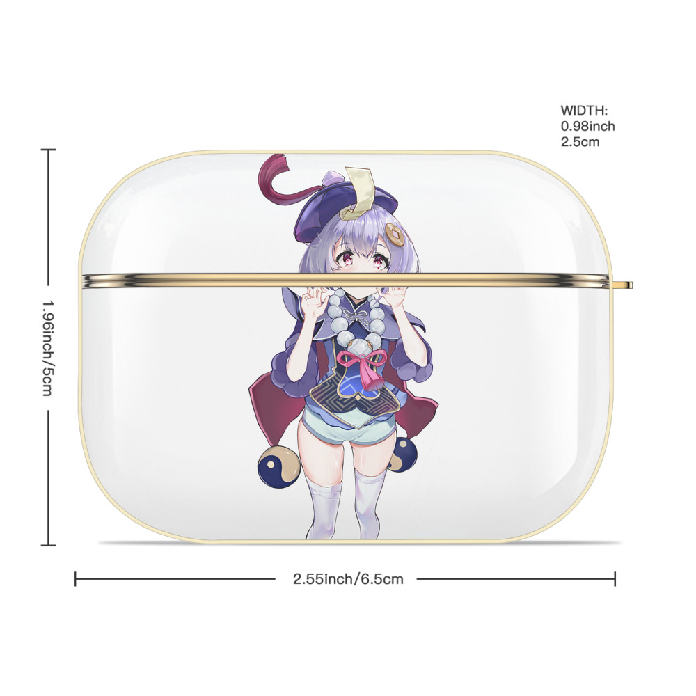 げんし神 七七 なな  genshin Nana 【AirPods Pro用】ハードシェル保護ケース｜耐衝撃・防指紋・カラビナ付き商品仕様