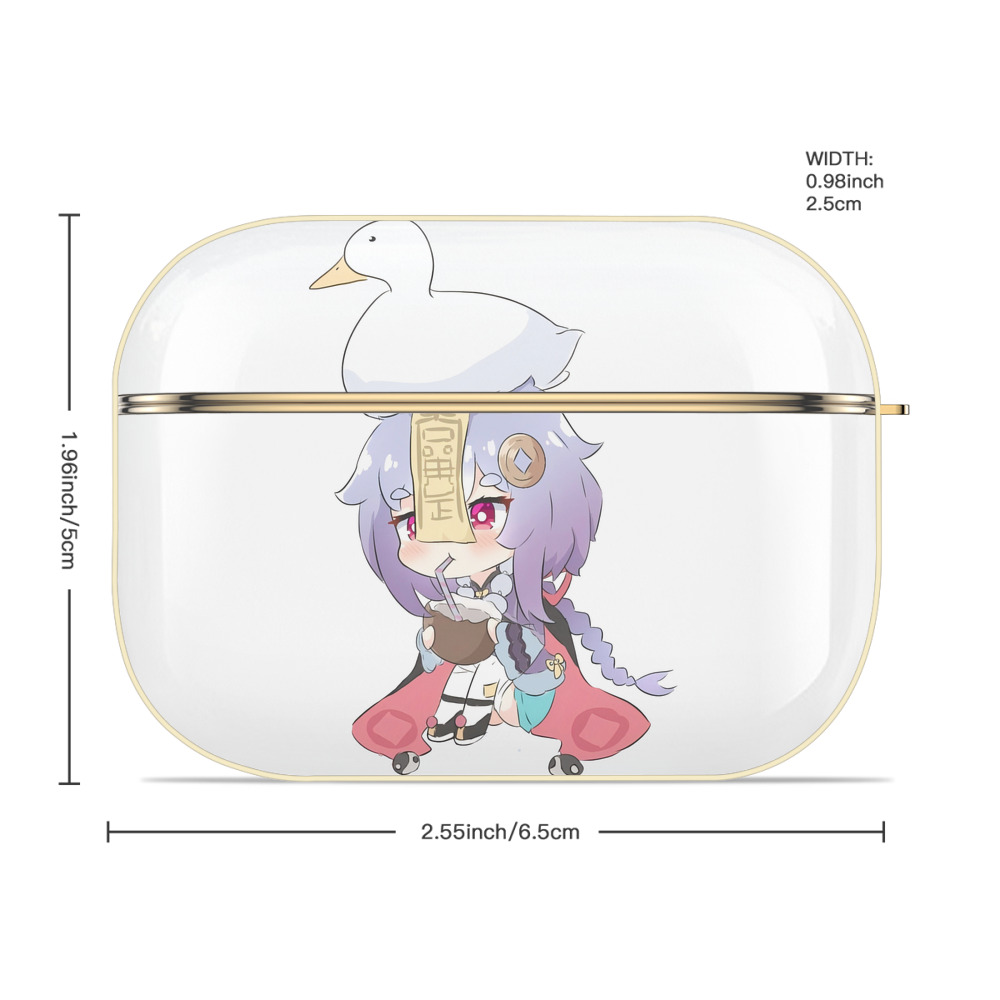 げんし神 七七 なな  genshin Nana 【AirPods Pro用】ハードシェル保護ケース｜耐衝撃・防指紋・カラビナ付き商品仕様