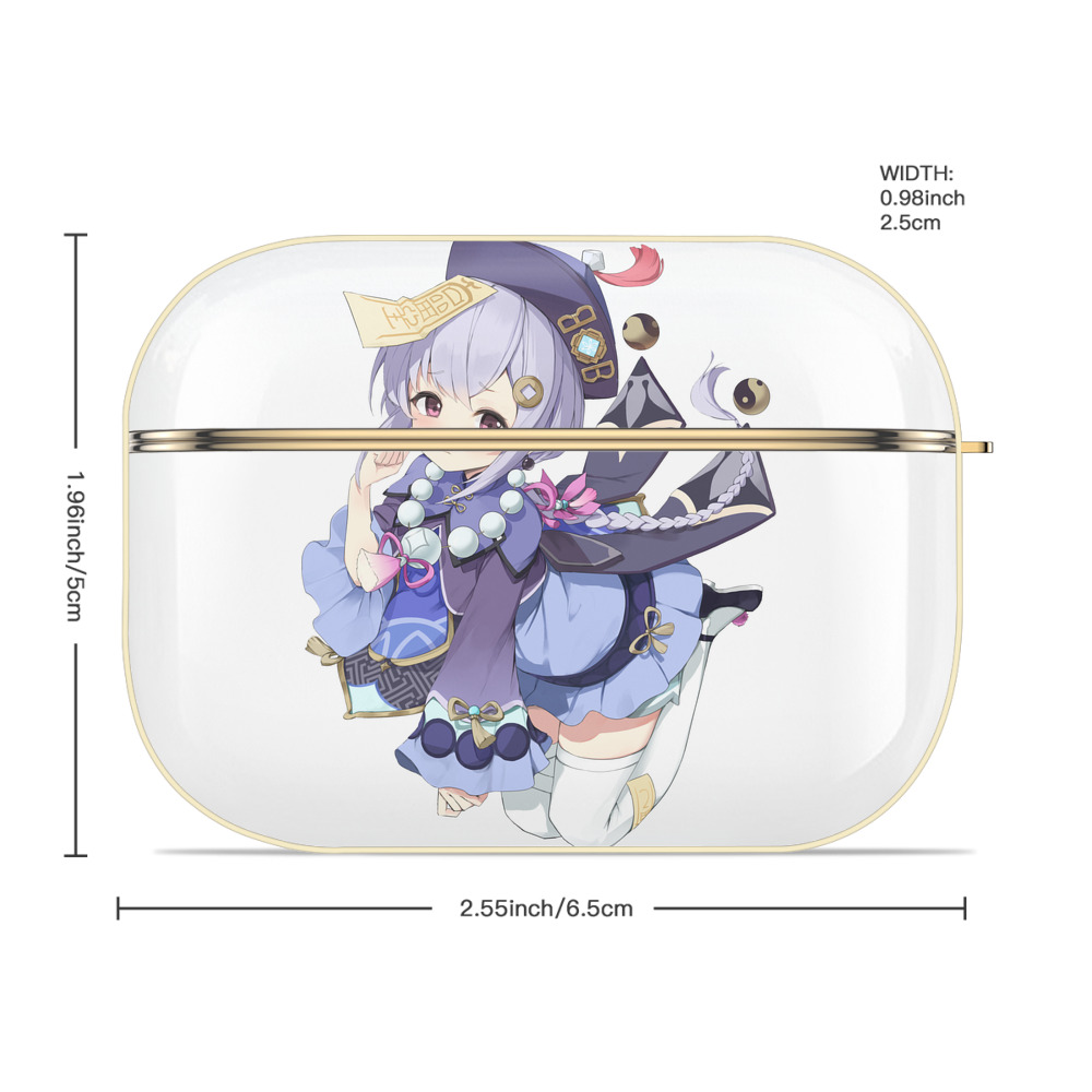 げんし神 七七 なな  genshin Nana 【AirPods Pro用】ハードシェル保護ケース｜耐衝撃・防指紋・カラビナ付き商品仕様