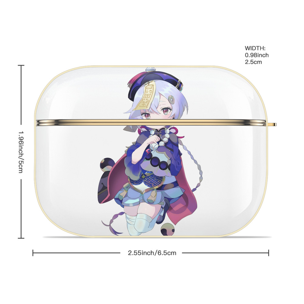 げんし神 七七 なな  genshin Nana 【AirPods Pro用】ハードシェル保護ケース｜耐衝撃・防指紋・カラビナ付き商品仕様