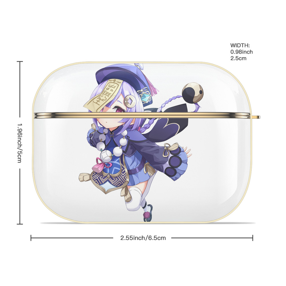 げんし神 七七 なな  genshin Nana 【AirPods Pro用】ハードシェル保護ケース｜耐衝撃・防指紋・カラビナ付き商品仕様