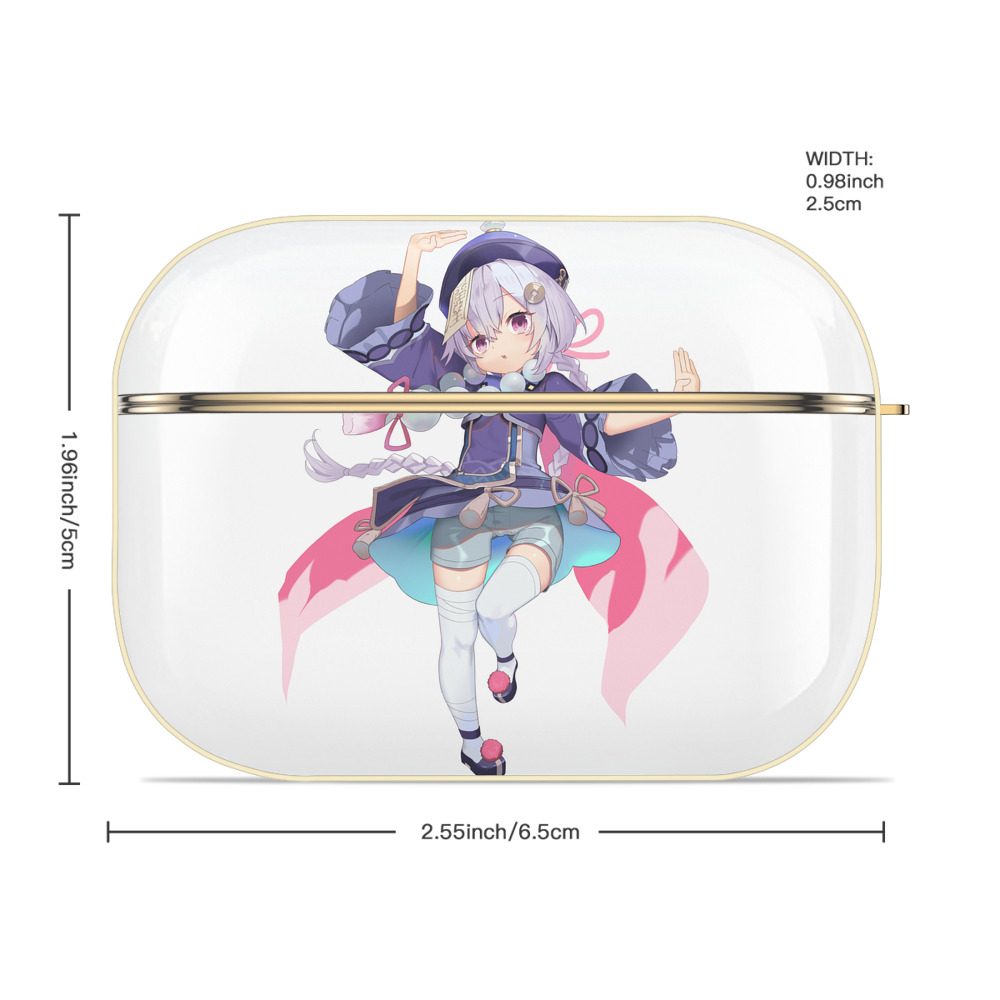 げんし神 七七 なな  genshin Nana 【AirPods Pro用】ハードシェル保護ケース｜耐衝撃・防指紋・カラビナ付き商品仕様