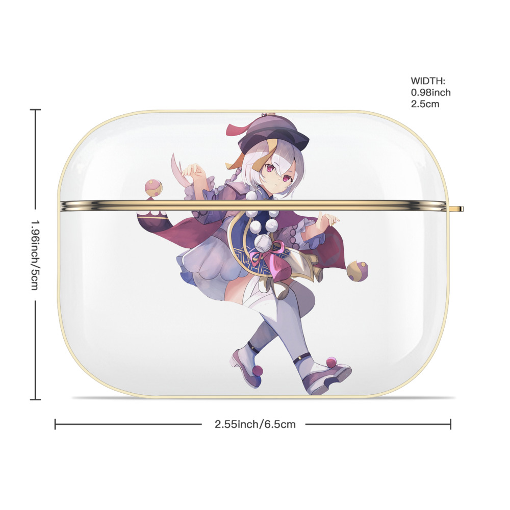 げんし神 七七 なな  genshin Nana 【AirPods Pro用】ハードシェル保護ケース｜耐衝撃・防指紋・カラビナ付き商品仕様