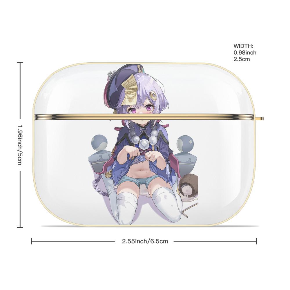 げんし神 七七 なな  genshin Nana 【AirPods Pro用】ハードシェル保護ケース｜耐衝撃・防指紋・カラビナ付き商品仕様