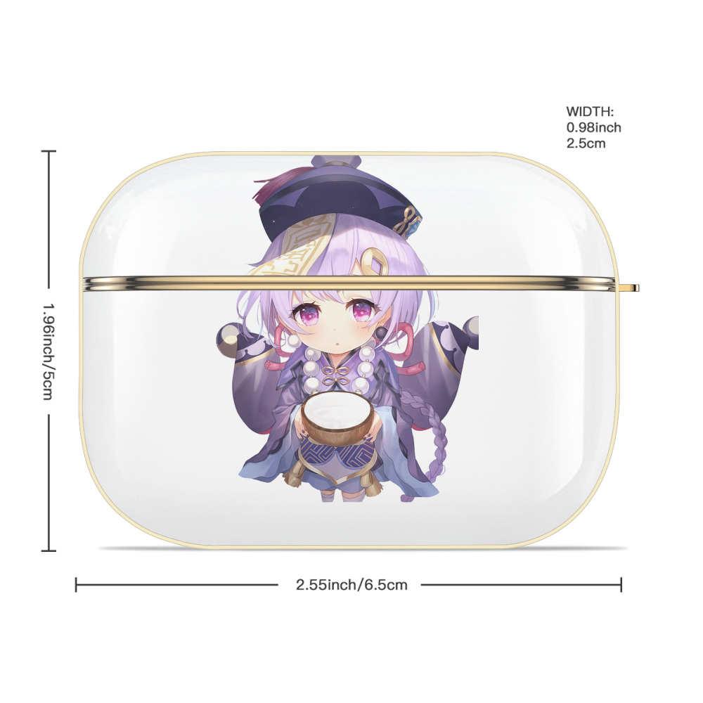 げんし神 七七 なな  genshin Nana 【AirPods Pro用】ハードシェル保護ケース｜耐衝撃・防指紋・カラビナ付き商品仕様