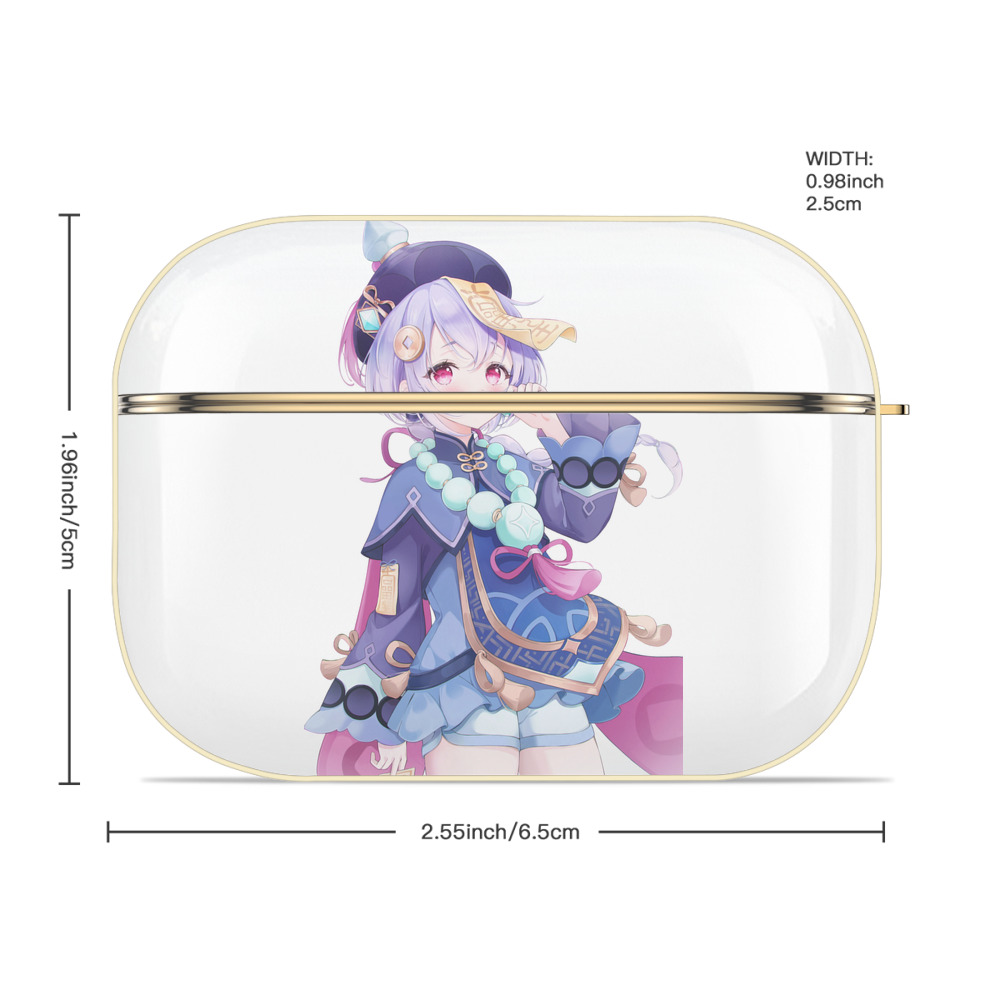 げんし神 七七 なな  genshin Nana 【AirPods Pro用】ハードシェル保護ケース｜耐衝撃・防指紋・カラビナ付き商品仕様