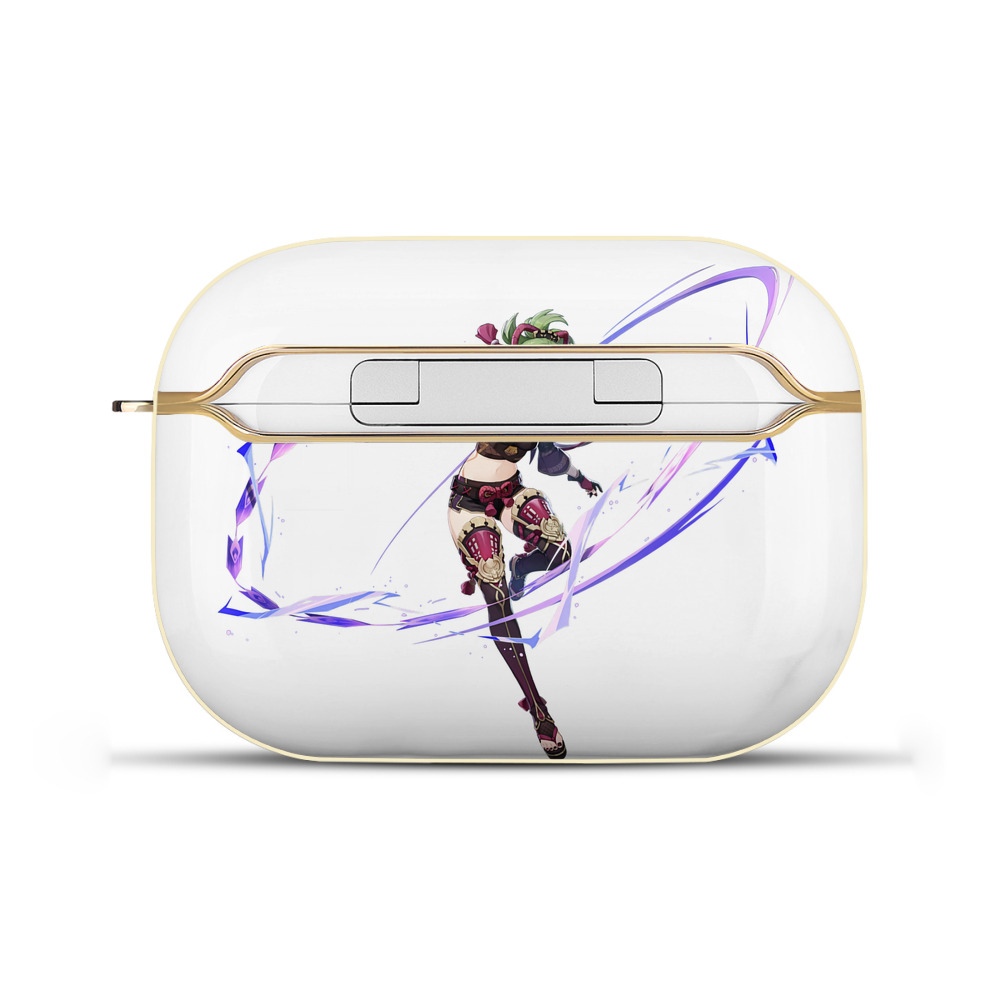 げんし神  久岐忍 くき しのぶ genshin Kuki Shinobu 【AirPods Pro用】ハードシェル保護ケース｜耐衝撃・防指紋・カラビナ付き商品仕様