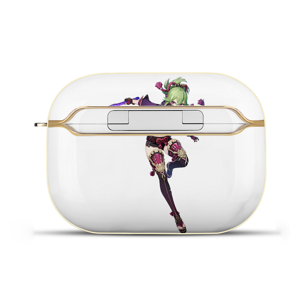 げんし神  久岐忍 くき しのぶ genshin Kuki Shinobu 【AirPods Pro用】ハードシェル保護ケース｜耐衝撃・防指紋・カラビナ付き商品仕様
