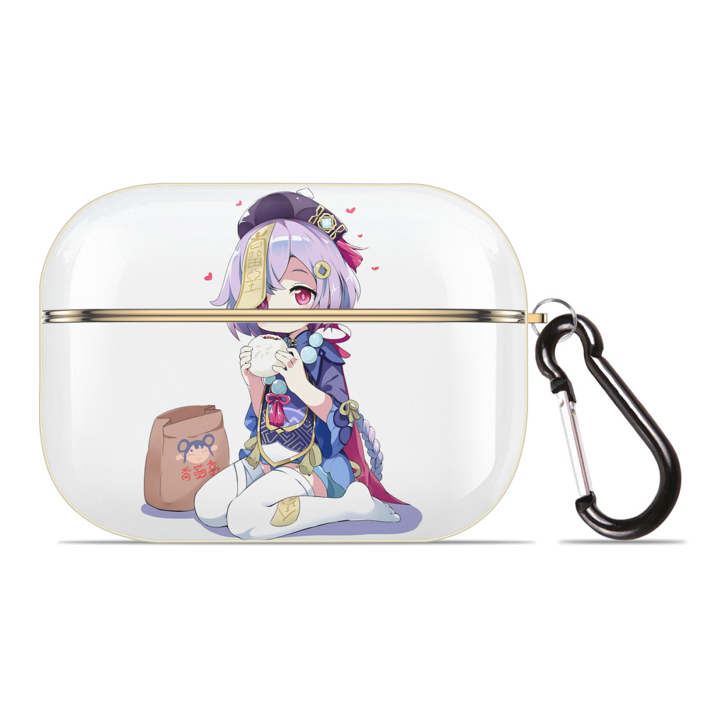 げんし神 七七 なな  genshin Nana 【AirPods Pro用】ハードシェル保護ケース｜耐衝撃・防指紋・カラビナ付き商品仕様