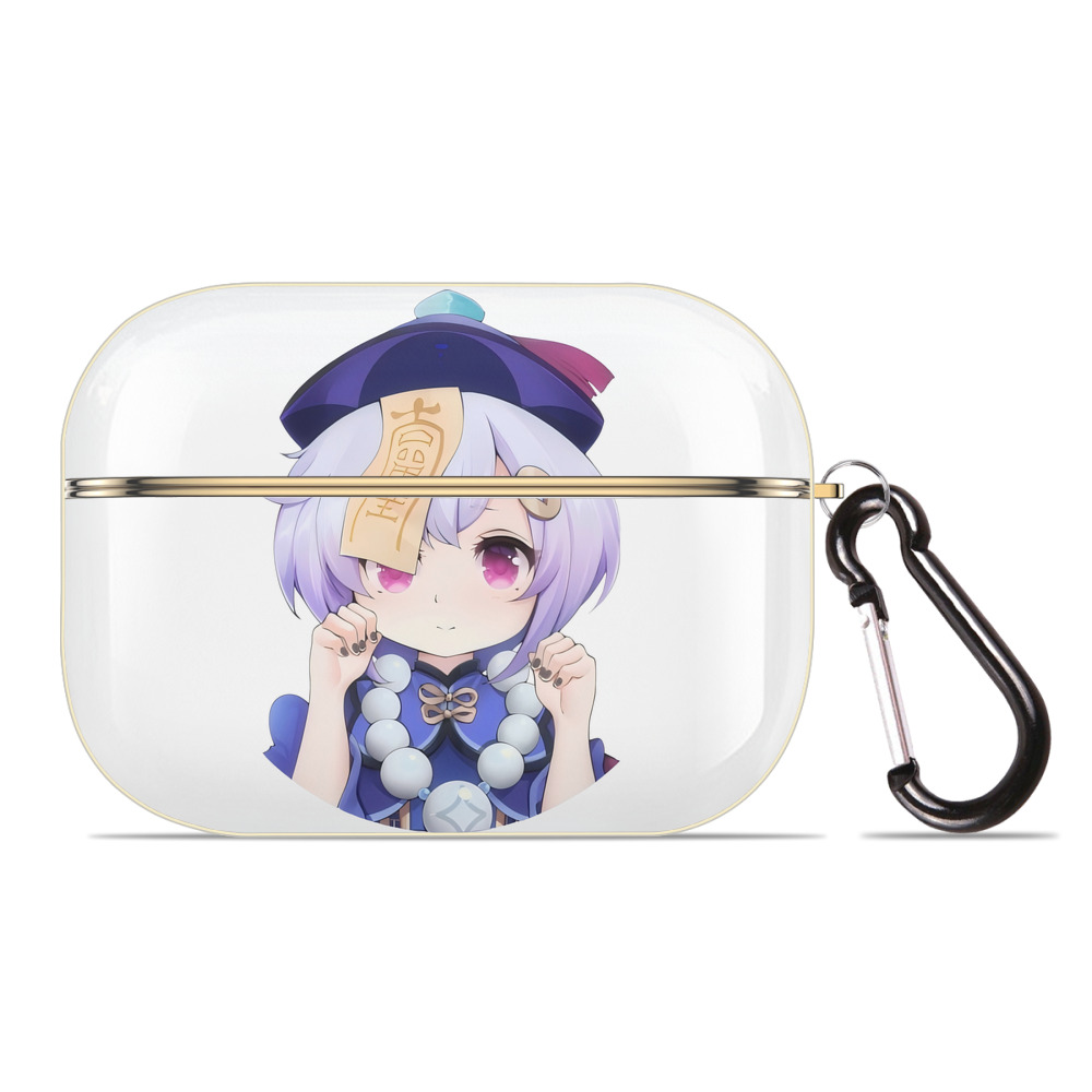 げんし神 七七 なな  genshin Nana 【AirPods Pro用】ハードシェル保護ケース｜耐衝撃・防指紋・カラビナ付き商品仕様