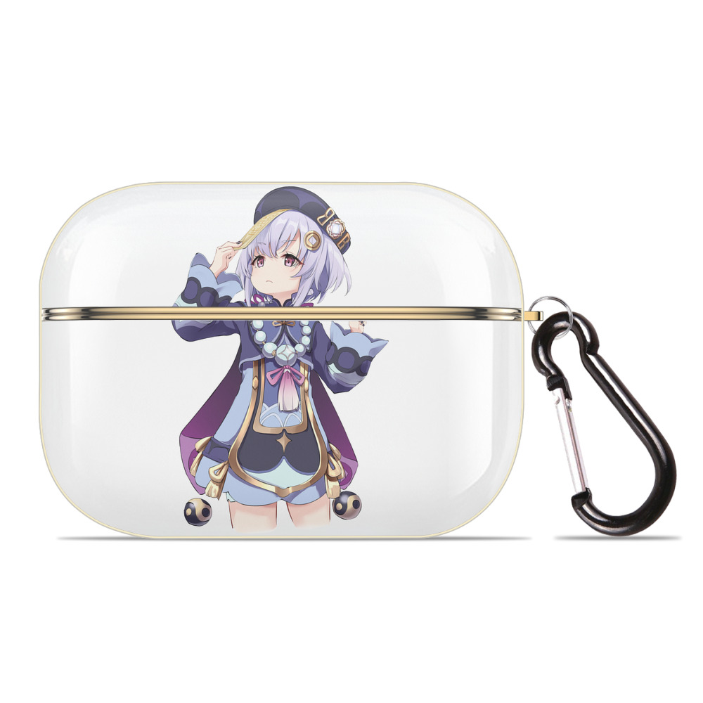 げんし神 七七 なな  genshin Nana 【AirPods Pro用】ハードシェル保護ケース｜耐衝撃・防指紋・カラビナ付き商品仕様
