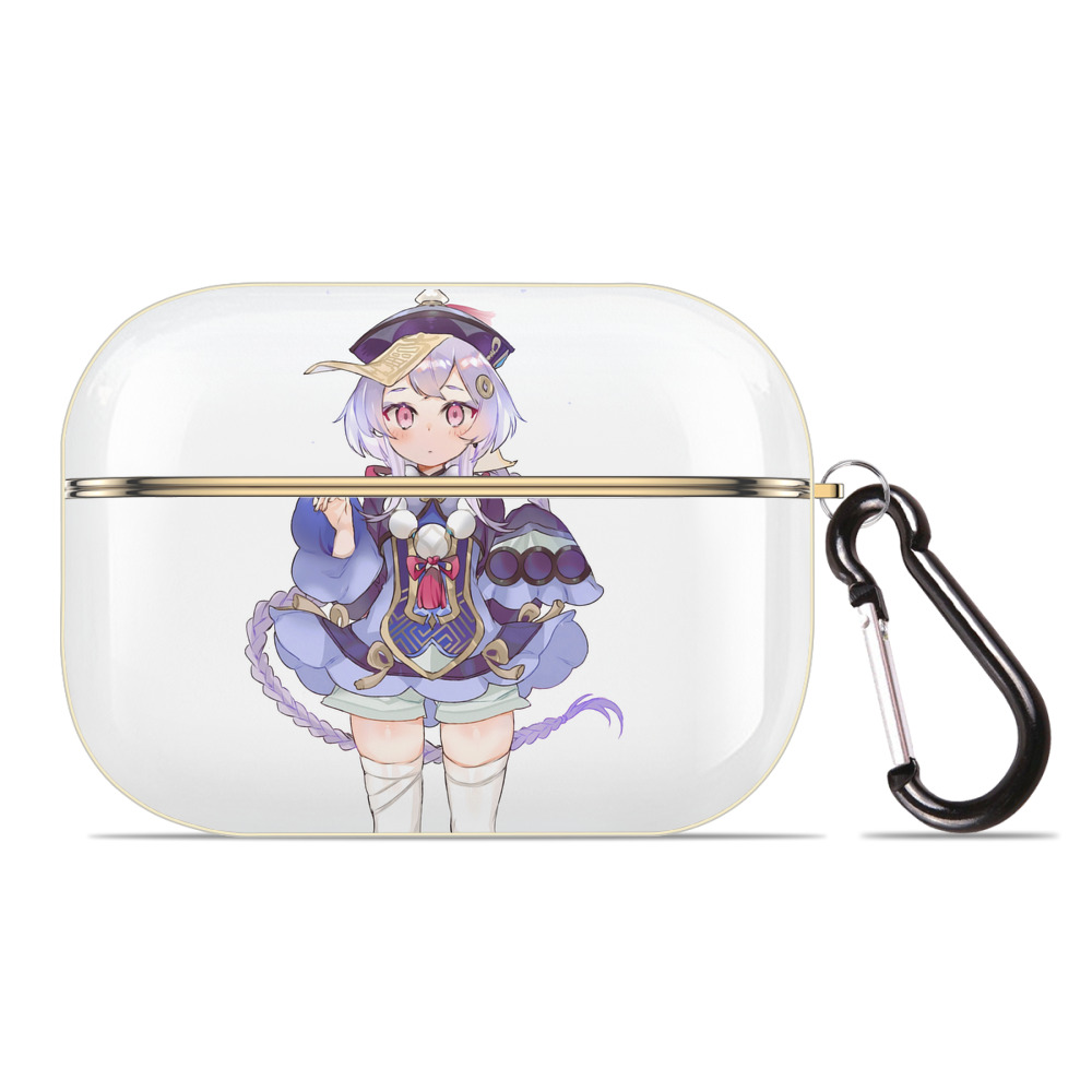 げんし神 七七 なな  genshin Nana 【AirPods Pro用】ハードシェル保護ケース｜耐衝撃・防指紋・カラビナ付き商品仕様