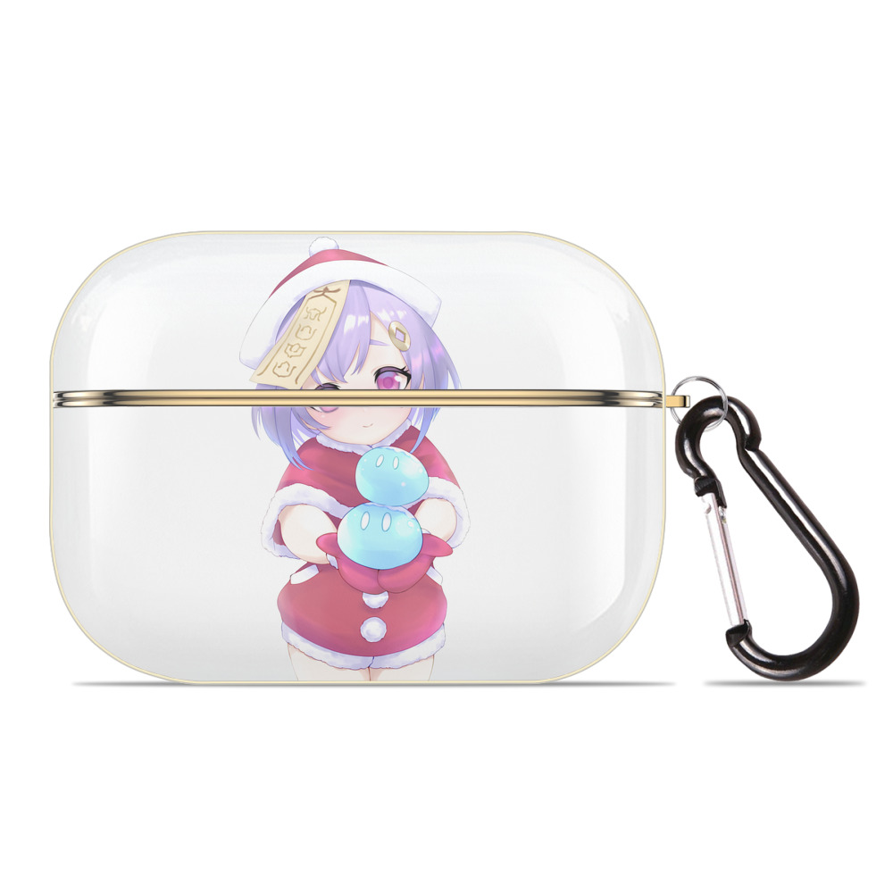げんし神 七七 なな  genshin Nana 【AirPods Pro用】ハードシェル保護ケース｜耐衝撃・防指紋・カラビナ付き商品仕様