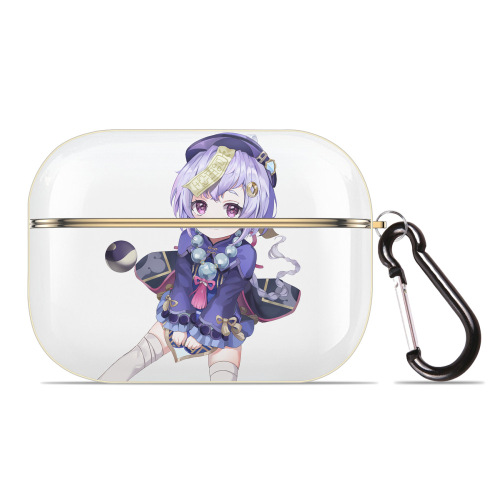 げんし神 七七 なな  genshin Nana 【AirPods Pro用】ハードシェル保護ケース｜耐衝撃・防指紋・カラビナ付き商品仕様