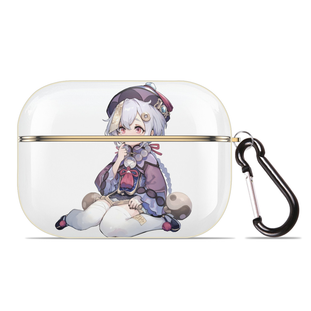 げんし神 七七 なな  genshin Nana 【AirPods Pro用】ハードシェル保護ケース｜耐衝撃・防指紋・カラビナ付き商品仕様