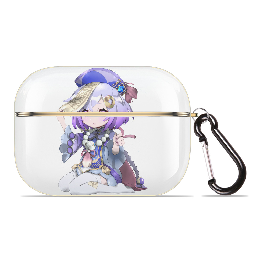 げんし神 七七 なな  genshin Nana 【AirPods Pro用】ハードシェル保護ケース｜耐衝撃・防指紋・カラビナ付き商品仕様