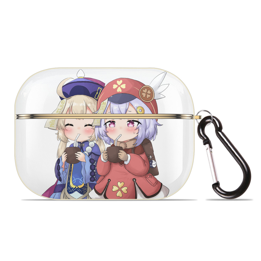 げんし神 七七 なな  genshin Nana 【AirPods Pro用】ハードシェル保護ケース｜耐衝撃・防指紋・カラビナ付き商品仕様
