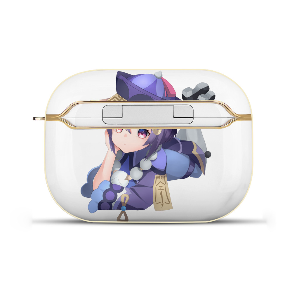 げんし神 七七 なな  genshin Nana 【AirPods Pro用】ハードシェル保護ケース｜耐衝撃・防指紋・カラビナ付き商品仕様