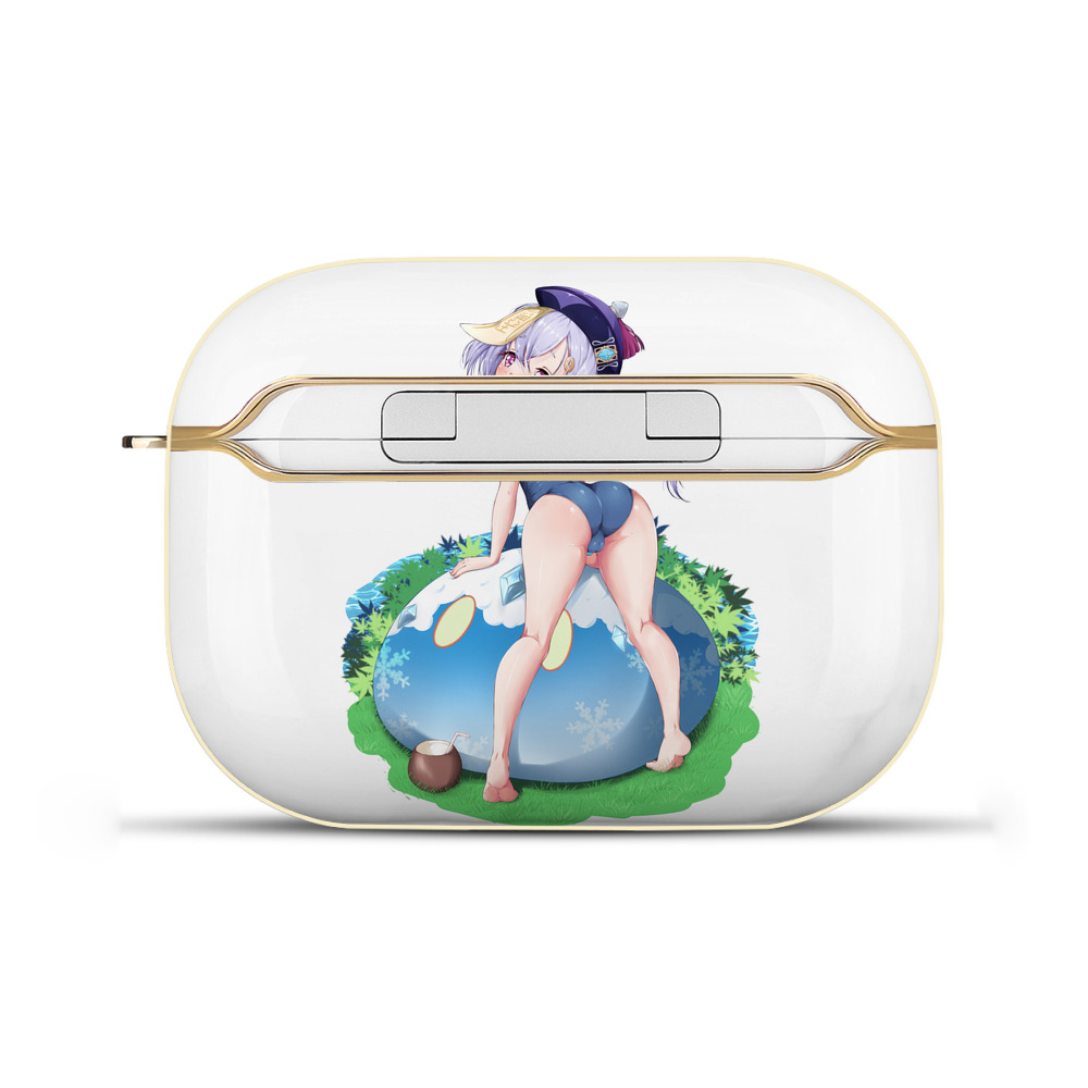 げんし神 七七 なな  genshin Nana 【AirPods Pro用】ハードシェル保護ケース｜耐衝撃・防指紋・カラビナ付き商品仕様